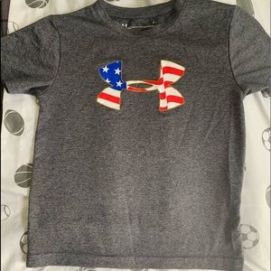 Youth Under Armour dry fit shirt